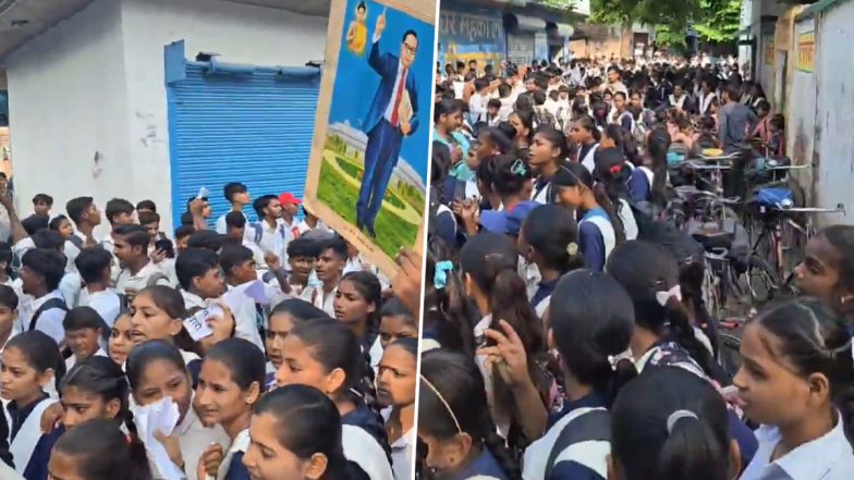 Fatehpur Gen Alpha Protest: फतेहपुर के सर्वोदय इंटर कॉलेज में बिजली-पानी की किल्लत को लेकर छात्रों का प्रदर्शन; 'जेन अल्फा' से जोड़े जाने पर चर्चा