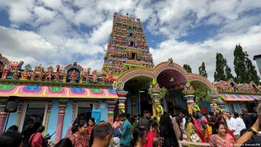मंदिर के वार्षिकोत्सव में पहुंचे जर्मन राष्ट्रपति