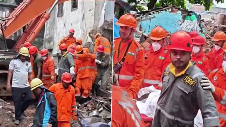 Bhiwandi Building Collapse: भिवंडी में 4 मंजिला इमारत का हिस्सा ढहा, 3 लोगों की मौत; मलबे में दबे लोगों का रेस्क्यू जारी