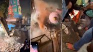 चंदौली में प्राचीन काली मंदिर के ध्वस्तीकरण के दौरान बड़ा हादसा: भारी लापरवाही के बीच गुंबद गिरने से PWD मजदूर की मौत, कई घायल चंदौली में प्राचीन काली मंदिर के ध्वस्तीकरण के दौरान बड़ा हादसा: भारी लापरवाही के बीच गुंबद गिरने से PWD मजदूर की मौत, कई घायल