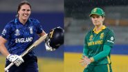 ENG W vs SA W, T20 World Cup 2026 2nd Semi Final Match Toss Winner Prediction: महिला टी20 वर्ल्ड कप के दूसरे सेमीफाइनल में इंग्लैंड और साउथ अफ्रीका के बीच कौन होगा टॉस का बॉस? मैच से पहले जानें किस टीम का पलड़ा भारी