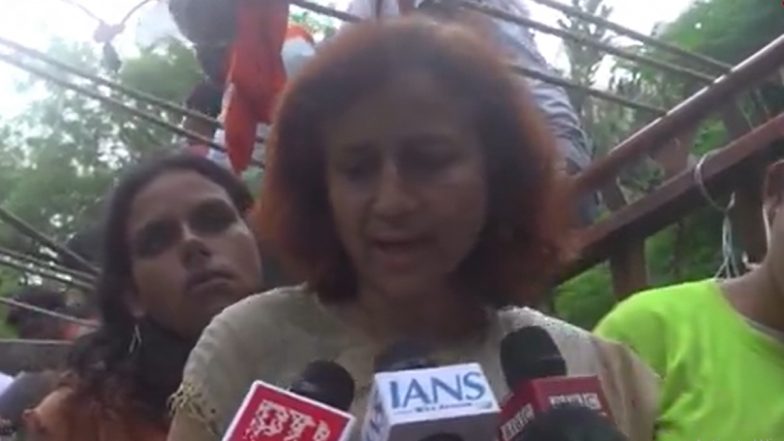 CJP Protest: सोनम वांगचुक की पत्नी गीतांजलि अंगमो का बड़ा बयान; बोलीं- 'संसद चलो' मार्च पूरी तरह सफल, देश में जागी शिक्षा पर चेतना