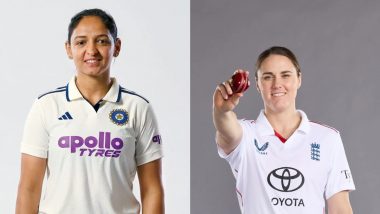 IND-W vs ENG-W One-Off Test Live Toss And Scorecard: लॉर्ड्स में इंग्लैंड की कप्तान नैट साइवर-ब्रंट ने जीता टॉस, पहले गेंदबाजी करने का किया फैसला; यहां देखें दोनों टीमों की प्लेइंग इलेवन और लाइव स्कोरकार्ड