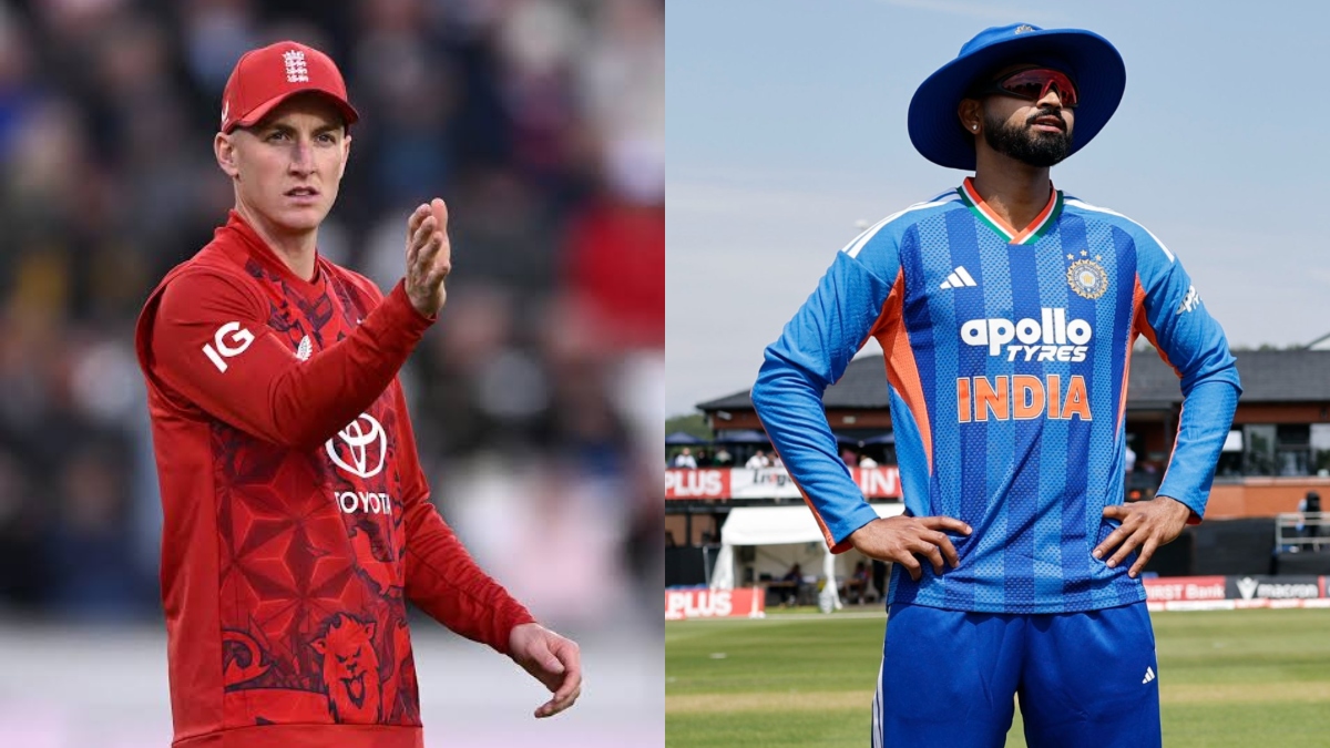 India vs England, 4th T20I Match Scorecard: ब्रिस्टल में टीम इंडिया ने इंग्लैंड के सामने रखा 159 रनों का लक्ष्य, श्रेयस अय्यर ने खेली शानदार पारी; यहां देखें पहली पारी का स्कोरकार्ड