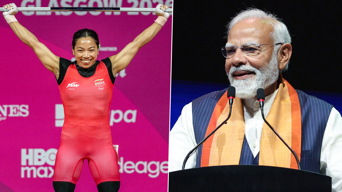 PM Modi Congratulates Mirabai Chanu: मीराबाई चानू के ऐतिहासिक गोल्ड पर पीएम मोदी ने दी बधाई, बोले- हर भारतीय के लिए हैं प्रेरणा