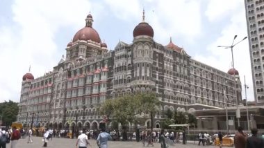 मुंबई के प्रतिष्ठित ताज महल पैलेस होटल को मिली बम से उड़ाने की धमकी, पुलिस और सुरक्षा एजेंसियों का सघन तलाशी अभियान जारी (Watch Video)