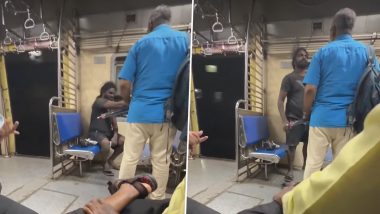 Mumbai Local Viral Video: मुंबई लोकल में खौफ, पनवेल-सीएसएमटी ट्रेन में शराबी का हंगामा; सह-यात्रियों को दी जान से मारने की धमकी