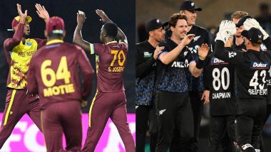 West Indies vs New Zealand 1st ODI Match Preview: आज गुयाना में खेला जाएगा वेस्टइंडीज बनाम न्यूजीलैंड के बीच पहला वनडे मुकाबला, मैच से पहले जानें हेड टू हेड, पिच रिपोर्ट, मिनी बैटल समेत सारे डिटेल्स