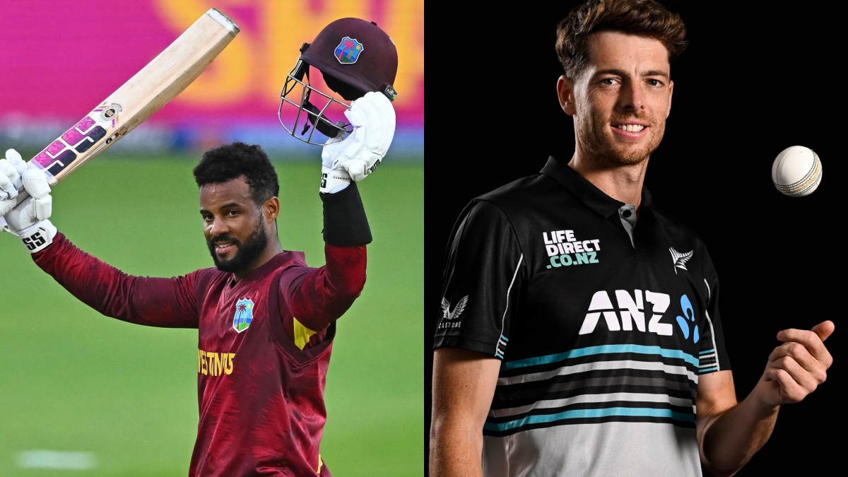 West Indies vs New Zealand, 1st ODI Match Live Score Update: गुयाना में वेस्टइंडीज और न्यूजीलैंड के बीच खेला जा रहा है सीरीज का पहला मुकाबला, यहां देखें मैच का लाइव स्कोर अपडेट