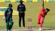 Zimbabwe vs Bangladesh 1st T20I Match Preview: बुलावायो में आज खेला जाएगा जिम्बाब्वे बनाम बांग्लादेश के बीच पहला टी20 मुकाबला, मैच से पहले जानें हेड टू हेड, पिच रिपोर्ट, मिनी बैटल समेत सारे डिटेल्स