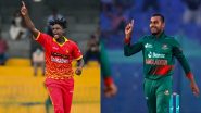Zimbabwe vs Bangladesh, 3rd ODI Match Winner Prediction: तीसरे वनडे में क्लीन स्वीप करेगा जिम्बाब्वे या बांग्लादेश बचाएगा अपनी लाज? मैच से पहले जानें कौनसी टीम मार सकती है बाजी