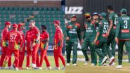 Zimbabwe vs Bangladesh T20I Head-To-Head: क्या जिम्बाब्वे अपने घर में बदलेगा इतिहास या बांग्लादेश फिर दिखाएगा दबदबा? जानें दोनों टीमों के हेड टू हेड आंकड़े Zimbabwe vs Bangladesh T20I Head-To-Head: क्या जिम्बाब्वे अपने घर में बदलेगा इतिहास या बांग्लादेश फिर दिखाएगा दबदबा? जानें दोनों टीमों के हेड टू हेड आंकड़े