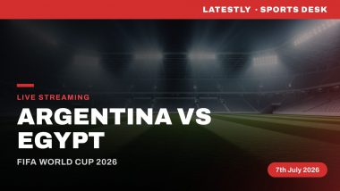How To Watch Argentina vs Egypt Live Streaming Online And TV Channel Telecast Of FIFA World Cup 2026: अर्जेंटीना बनाम मिस्र फीफा वर्ल्ड कप 2026 मैच कब, कहां और कैसे देखें? जानिए टीवी और ऑनलाइन स्ट्रीमिंग की पूरी डिटेल
