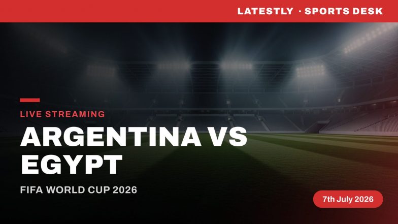 How To Watch Argentina vs Egypt Live Streaming Online And TV Channel Telecast Of FIFA World Cup 2026: अर्जेंटीना बनाम मिस्र फीफा वर्ल्ड कप 2026 मैच कब, कहां और कैसे देखें? जानिए टीवी और ऑनलाइन स्ट्रीमिंग की पूरी डिटेल