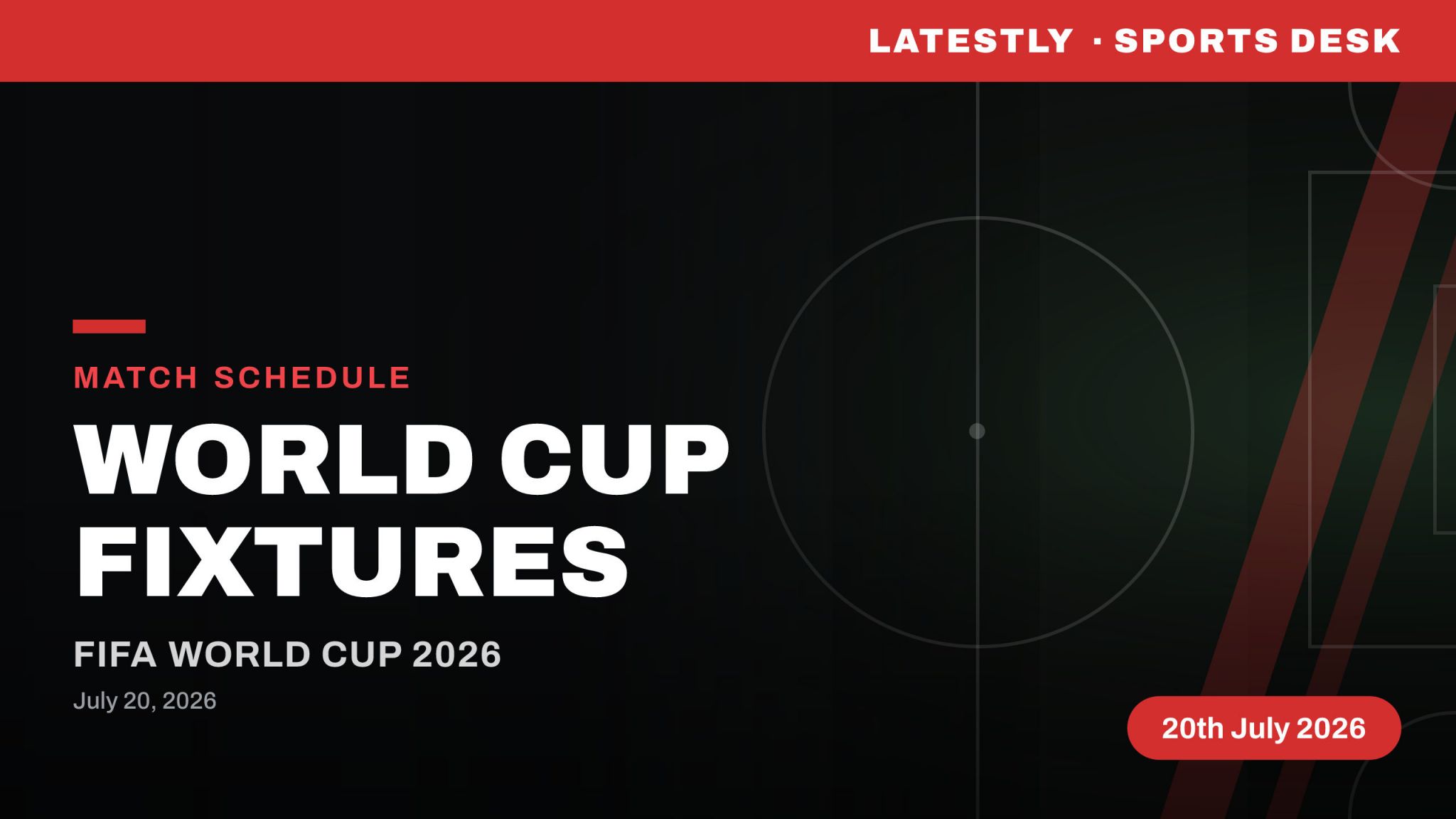 FIFA World Cup 2026 Schedule Today: आज रात को फीफा वर्ल्ड कप 2026 का फाइनल मुकाबला, जानें भारतीय समयानुसार मैच का शेड्यूल, टाइमिंग और वेन्यू