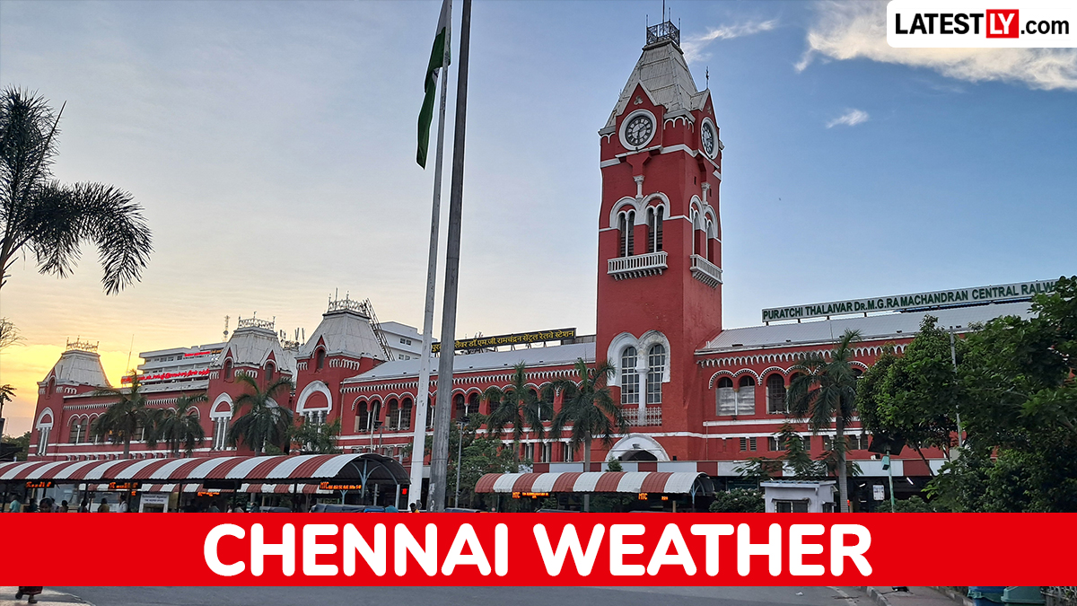 Chennai Weather Today: चेन्नई में आज छाए रहेंगे बादल, दोपहर बाद भारी बारिश और आंधी-तूफान की चेतावनी