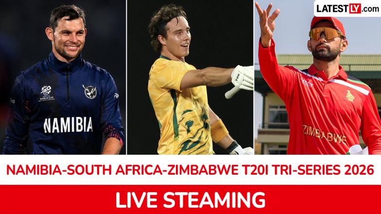 Where To Watch Namibia-South Africa-Zimbabwe T20I Tri-Series 2026: भारत में कब, कहां और कैसे देखें नामीबिया-साउथ अफ्रीका-जिम्बाब्वे टी20 ट्राई सीरीज की लाइव स्ट्रीमिंग?