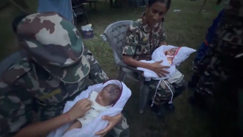 Nepal Flash Floods: नेपाल बाढ़ का कहर, सेना की गोद में सुरक्षित पहुंचे जुड़वां बच्चे, मौत का आंकड़ा 350 के पार, सैकड़ों अब भी लापता