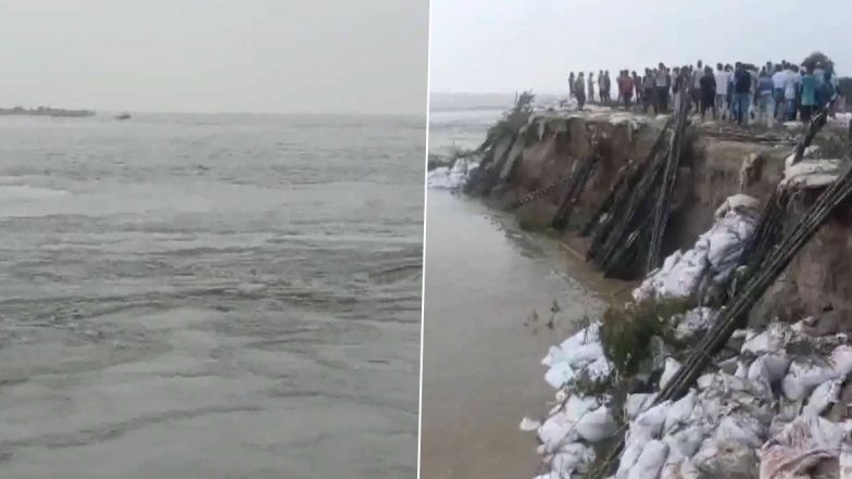Bhagalpur Boat Capsize: भागलपुर में गंगा नदी में मजदूरों से भरी नाव पलटी; 12 लोग सुरक्षित तैरे, 6 मजदूर लापता, रेस्क्यू ऑपरेशन जारी