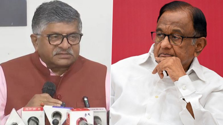 Ravi Shankar Prasad On P Chidambaram: पी चिदंबरम के 'दिमागी नक्सली होने पर गर्व' वाले बयान पर भड़के रविशंकर प्रसाद, कहीं यह बात