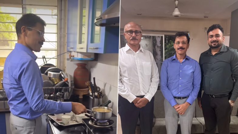 Tukaram Mundhe Video: महाराष्ट्र FDA कमिश्नर तुकाराम मुंढे का सादगी भरा अंदाज, घर आए दोस्तों के लिए खुद बनाई चाय, वीडियो वायरल