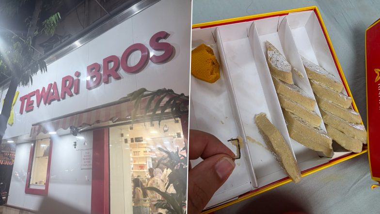 Mumbai Kaju Katli Metal Pin Incident:&nbsp;मुंबई में मिठाई में मिली जंग लगी धातु की पिन? काजू कतली खरीदने वाले ग्राहक का दावा, फूड सेफ्टी पर उठे सवाल
