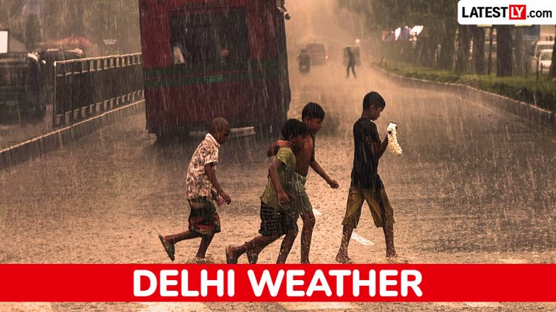 Delhi Weather Today: स्वतंत्रता दिवस पर दिल्ली में आज गरज-चमक के साथ भारी बारिश की चेतावनी