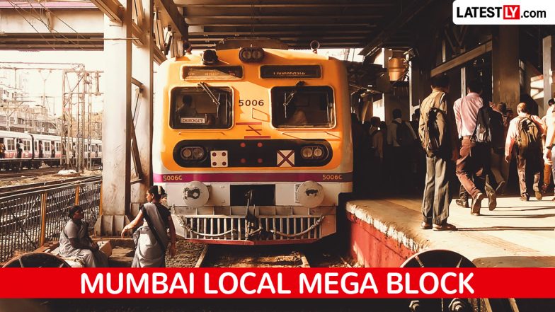 Mumbai Local Train Mega Block: मुंबई में सेंट्रल और हार्बर लाइन पर रविवार को रहेगा मेगा ब्लॉक, जानें WR का हाल