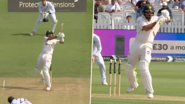 Babar Azam Wicket Video: जोफ्रा आर्चर की आग उगलती शॉर्ट बॉल का शिकार बने बाबर आजम, विकेटकीपर ने लपका शानदार कैच; देखें वीडियो