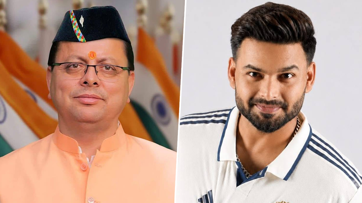 Rishabh Pant’s Viral ‘Gift’ Request: ऋषभ पंत की वायरल ‘गिफ्ट’ रिक्वेस्ट पर CM पुष्कर सिंह धामी का जवाब, बोले- अधिकारी करेंगे संपर्क