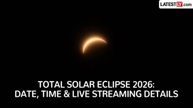 Total Solar Eclipse 2026: 12 अगस्त को लगेगा साल का पहला और एकमात्र पूर्ण सूर्य ग्रहण; जानें भारत में समय और नासा की लाइव स्ट्रीमिंग कैसे देखें