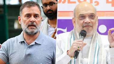 Rahul Gandhi Targets Amit Shah: 'गोली चलाने का आदेश किसने दिया?'; राहुल गांधी ने अमित शाह से मांगा जवाब, इस्तीफे की मांग तेज