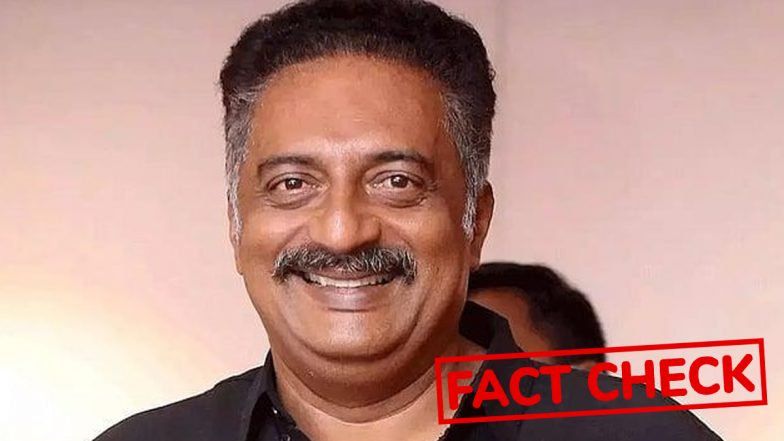 Fact Check: क्या बेंगलुरु में छीन लिया गया अभिनेता प्रकाश राज का वोटिंग अधिकार? जानें दावों का पूरा सच