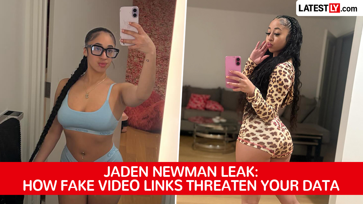 Jaden Newman Video Leak Scam: सोशल मीडिया पर 'जेडन न्यूमैन लीक वीडियो' के नाम पर फर्जी लिंक की बाढ़; साइबर जालसाजों के निशाने पर यूजर्स का निजी डेटा