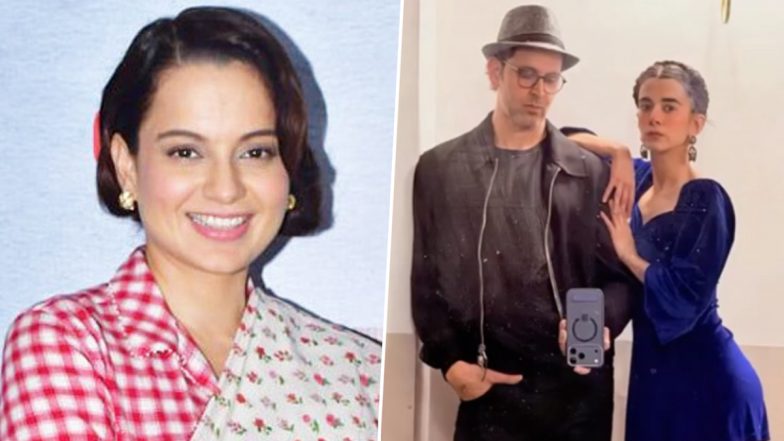 Kangana Ranaut And Hrithik Roshan Row: सोशल मीडिया ट्रेंड पर कंगना रनौत का पलटवार, बोलीं- 'सबा आजाद के साथ रिश्ते में हैं, ऐसी हरकत शोभा नहीं देती'