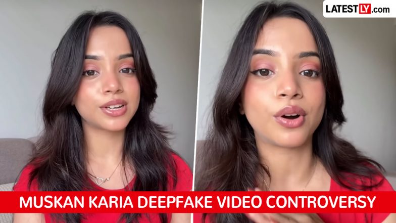 Muskan Karia Viral Video: क्या मुस्कान कारिया का वायरल वीडियो असली है? 'लीक्ड MMS' विवाद पर इंफ्लुएंसर ने तोड़ी चुप्पी, बताया डीपफेक