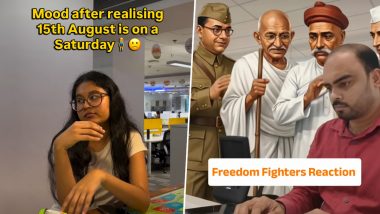 Independence Day 2026 Funny Memes: शनिवार को पड़ने वाले 15 अगस्त पर सोशल मीडिया पर मीम्स की बाढ़, 'एक छुट्टी भी गई' कहकर यूजर्स ने लिए मजे