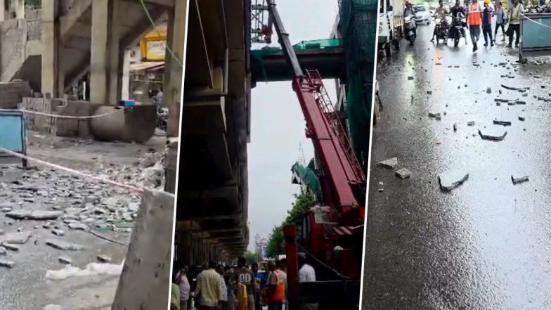 Mira Road News: मीरा रोड में बड़ा हादसा टला, मेट्रो निर्माण का स्लैब गिरा; स्कूली बच्चों को ले जा रही वैन बाल-बाल बची