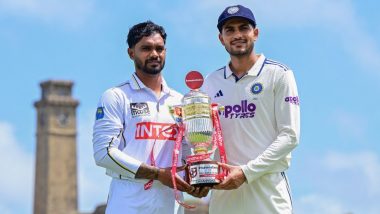India vs Sri Lanka, 1st Test Match Live Toss And Scorecard: गॉल में टीम इंडिया के कप्तान शुभमन गिल ने जीता टॉस, पहले बल्लेबाजी करने का किया फैसला; यहां देखें दोनों टीमों की प्लेइंग इलेवन और लाइव स्कोरकार्ड