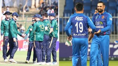 Ireland vs Afghanistan 1st ODI Match Date And Time: कब और कितने बजे से खेला जाएगा आयरलैंड बनाम अफगानिस्तान पहला वनडे मुकाबला? यहां जानें वेन्यू समेत मैच से जुड़ी सभी जानकारी