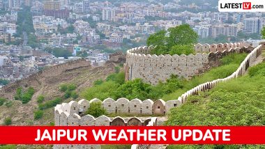 Jaipur Weather Update: जयपुर में आज हल्की बूंदाबांदी के आसार, अधिकतम तापमान 32&deg;C