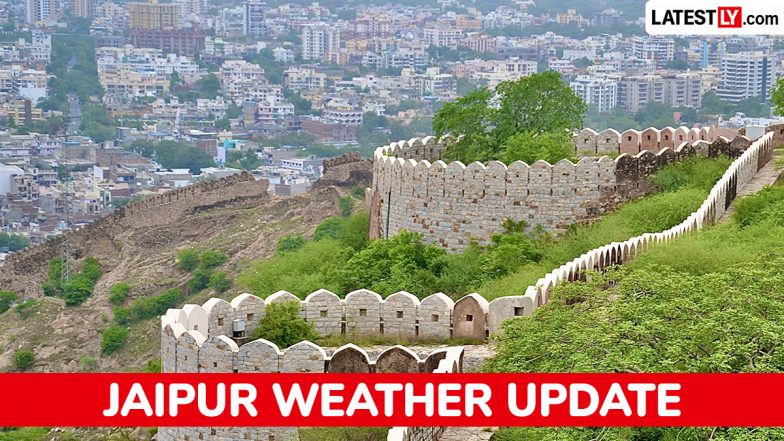 Jaipur Weather Update: जयपुर में आज हल्की बूंदाबांदी के आसार, अधिकतम तापमान 32&deg;C