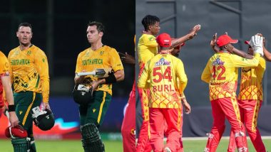 SA vs ZIM 2nd T20I Match Preview: नामीबिया ट्राई-सीरीज में आज दक्षिण अफ्रीका और जिम्बाब्वे के बीच होगी भिड़ंत, मैच से पहले जानें हेड टू हेड, पिच रिपोर्ट, मिनी बैटल समेत सारे डिटेल्स