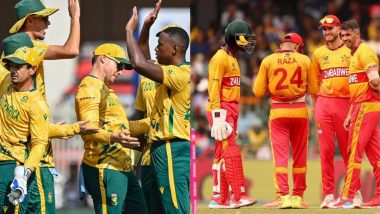 SA vs ZIM 2nd T20I Match Date And Time: कब और कितने बजे से खेला जाएगा साउथ अफ्रीका बनाम जिम्बाब्वे मुकाबला? यहां जानें वेन्यू समेत मैच से जुड़ी सभी जानकारी