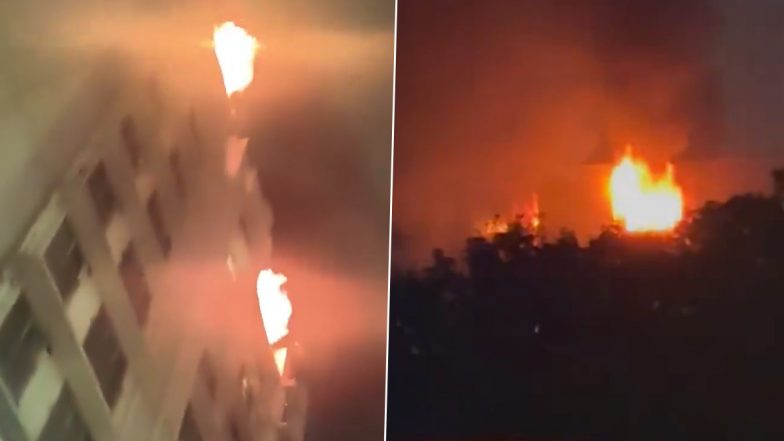 Vile Parle Fire: मुंबई के विले पार्ले में बहुमंजिला इमारत में भीषण आग; 2.5 साल के मासूम समेत 2 की मौत, 8 घायल (Videos)