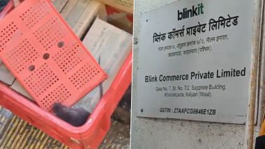 Maharashtra FDA: कल्याण के ब्लिंकिट स्टोर के आइसक्रीम फ्रीजर में कथित तौर पर दिखा चूहा, वीडियो वायरल (Video)