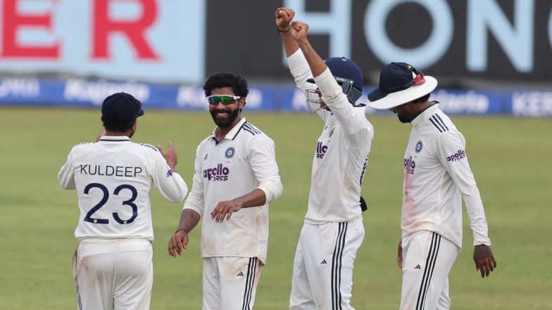 India vs Sri Lanka, Galle Test Record And Milestone: भारत ने पहले टेस्ट में श्रीलंका को 166 रनों से हराया, रवींद्र जडेजा, ऋषभ पंत और देवदत्त पडिक्कल ने रचा इतिहास; बने कई बड़े रिकॉर्ड