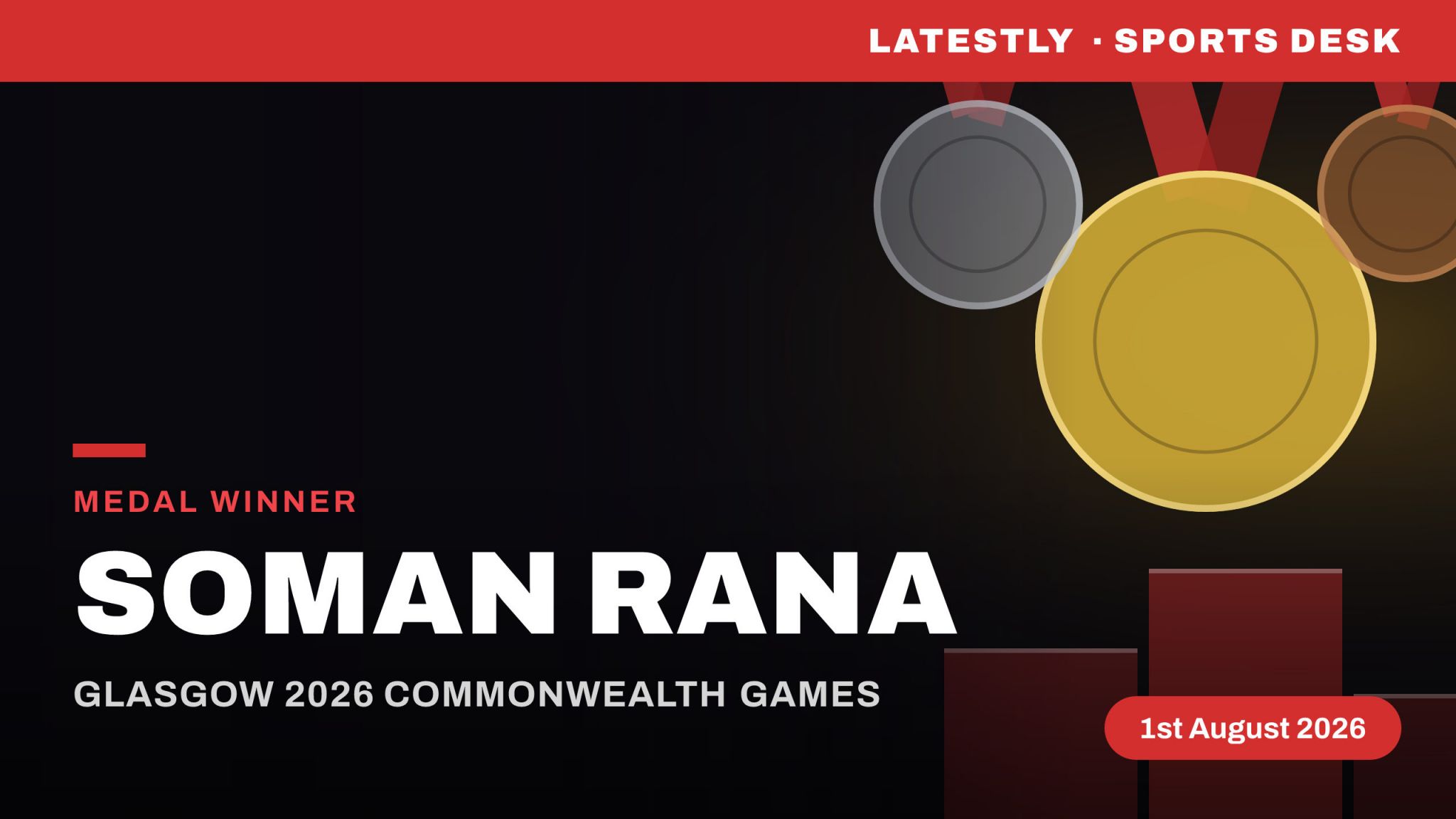 Soman Rana Wins Gold: कॉमनवेल्थ गेम्स 2026 में सोमन राणा ने रचा इतिहास, पुरुष शॉटपुट F57 में जीता गोल्ड; शुभम जुयाल ने दिलाया सिल्वर