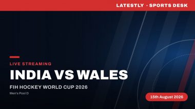 India vs Wales Men's FIH Hockey World Cup 2026 Live Streaming: भारत बनाम वेल्स हॉकी विश्व कप मैच कब, कहां और कैसे देखें लाइव?