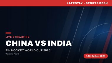 China vs India Women's FIH Hockey World Cup 2026 Live Streaming: भारत में कब, कहां और कैसे देखें मुकाबला?